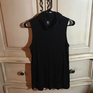 Brand new black cowl neck sleeveless top